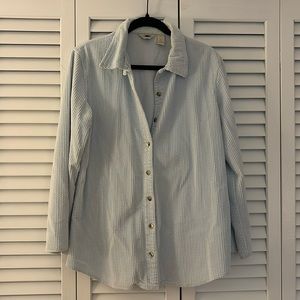 J•Jill Corduroy Lightweight Shacket